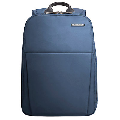 Briggs & Riley Sympatico 15.6 Laptop Travel Backpack Marine Blue